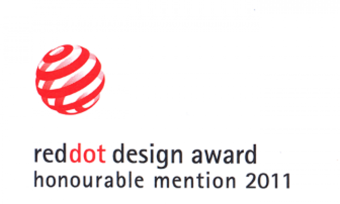 2011年 榮獲 德國 紅點產品設計奬 reddot design award